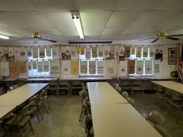 Part of the Ingram Flour Bag Display